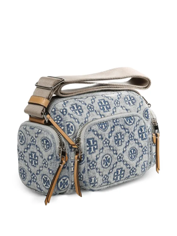 Tory Burch T モノグラム ショルダーバッグ | ブルー | FARFETCH JP