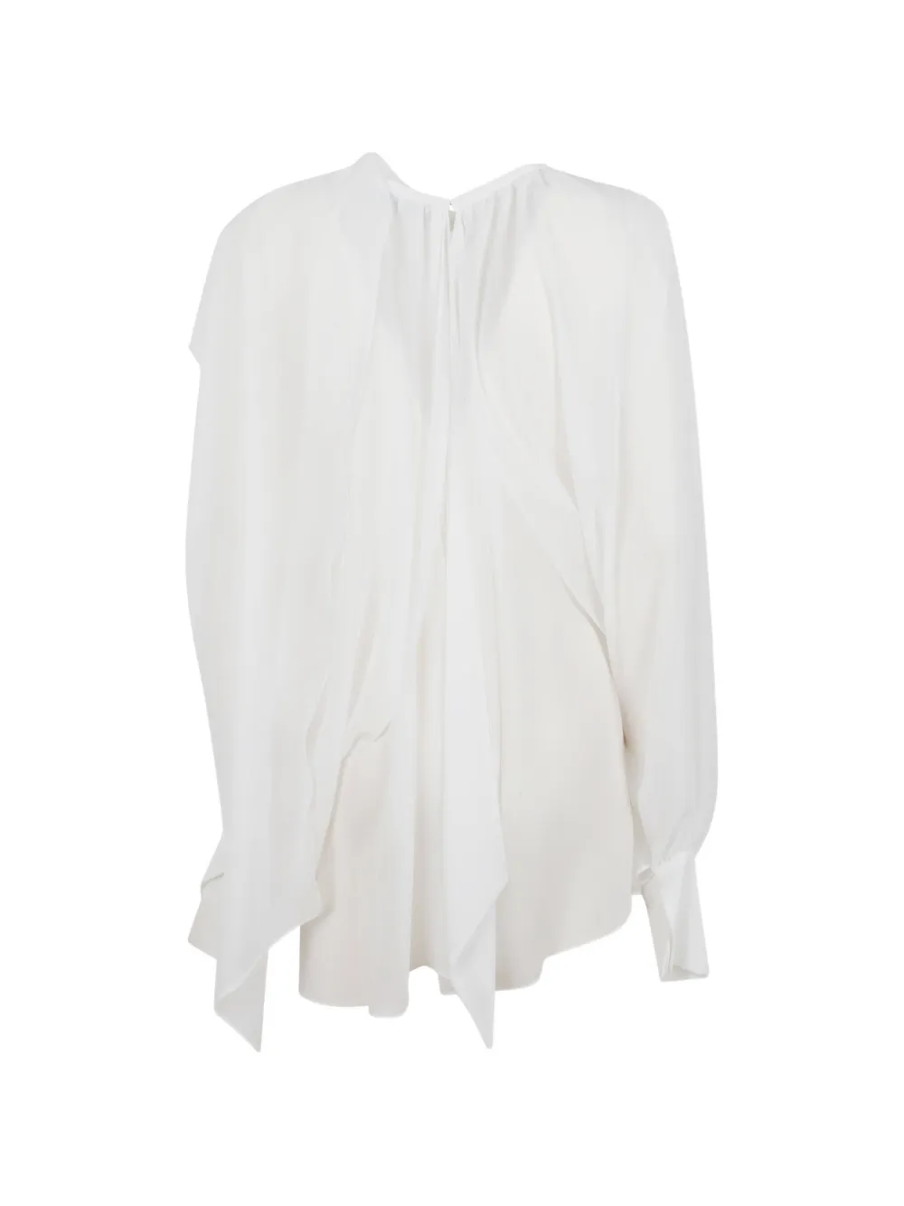  Gianluca Capannolo Ruffled Top - White 