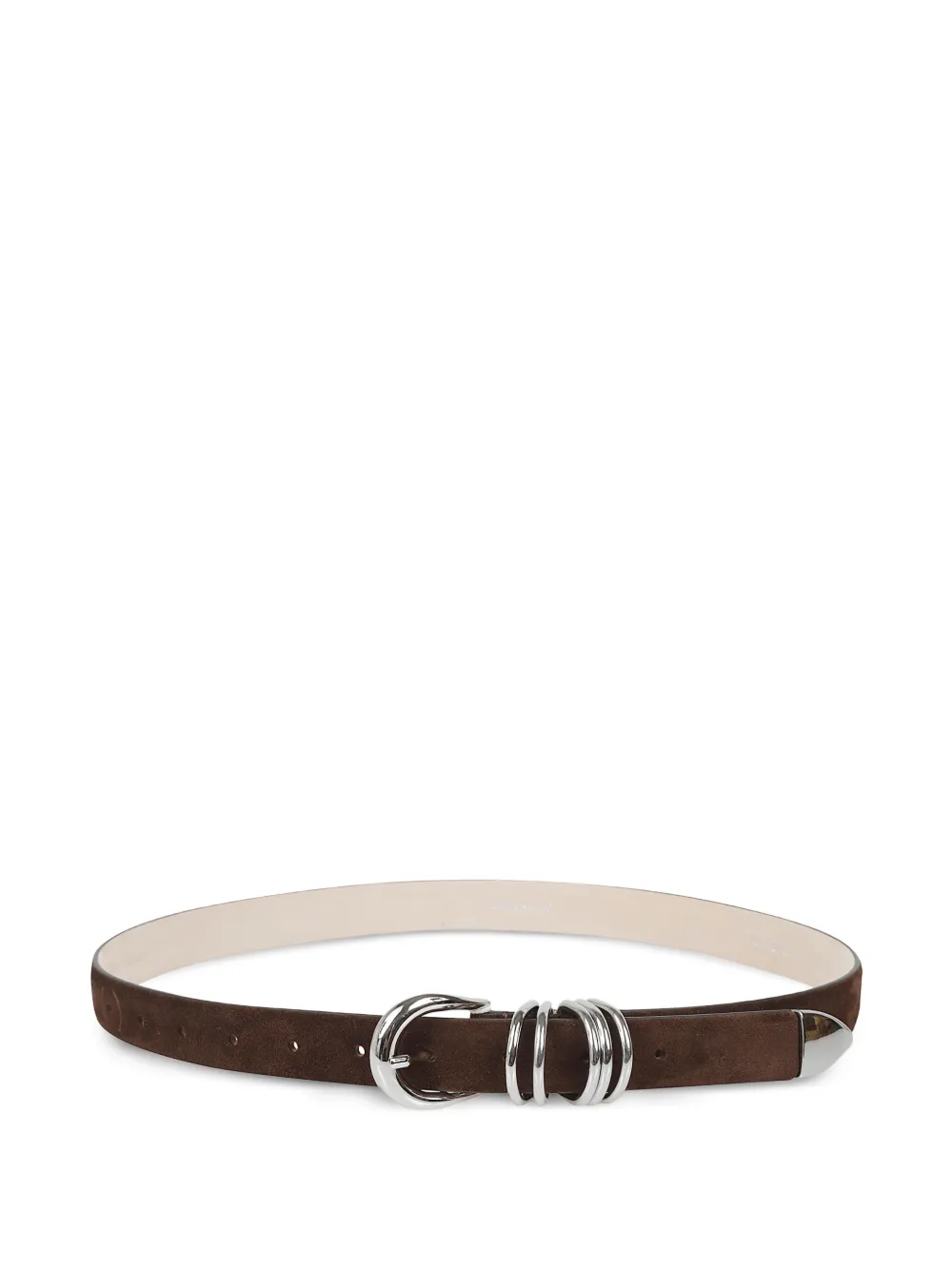 Déhanche Hollyhock suede belt - Marrone