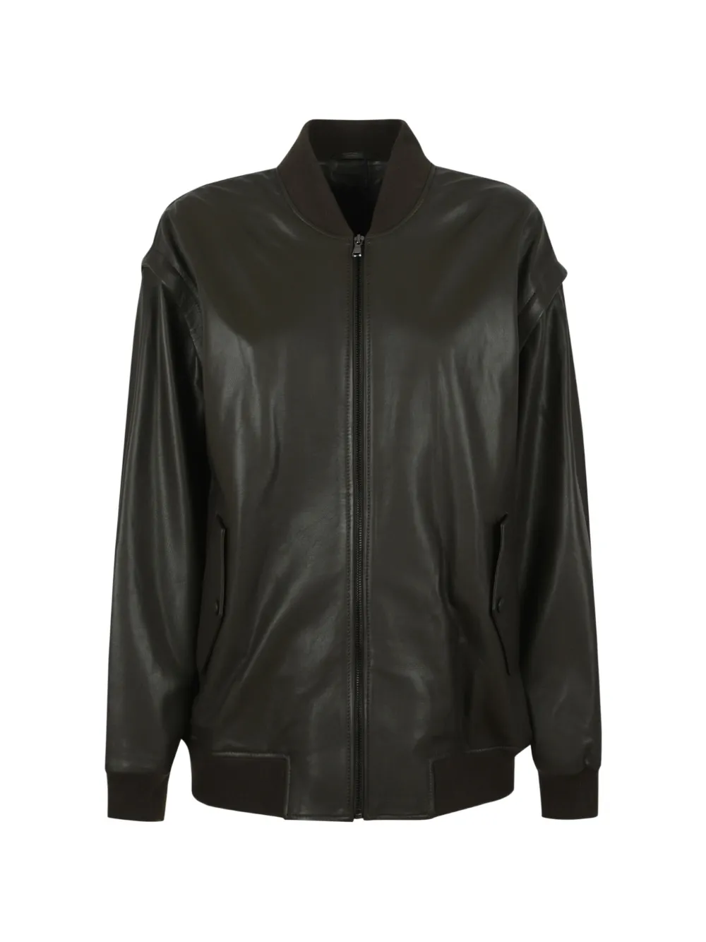 Enes zip bomber jacket - Braun