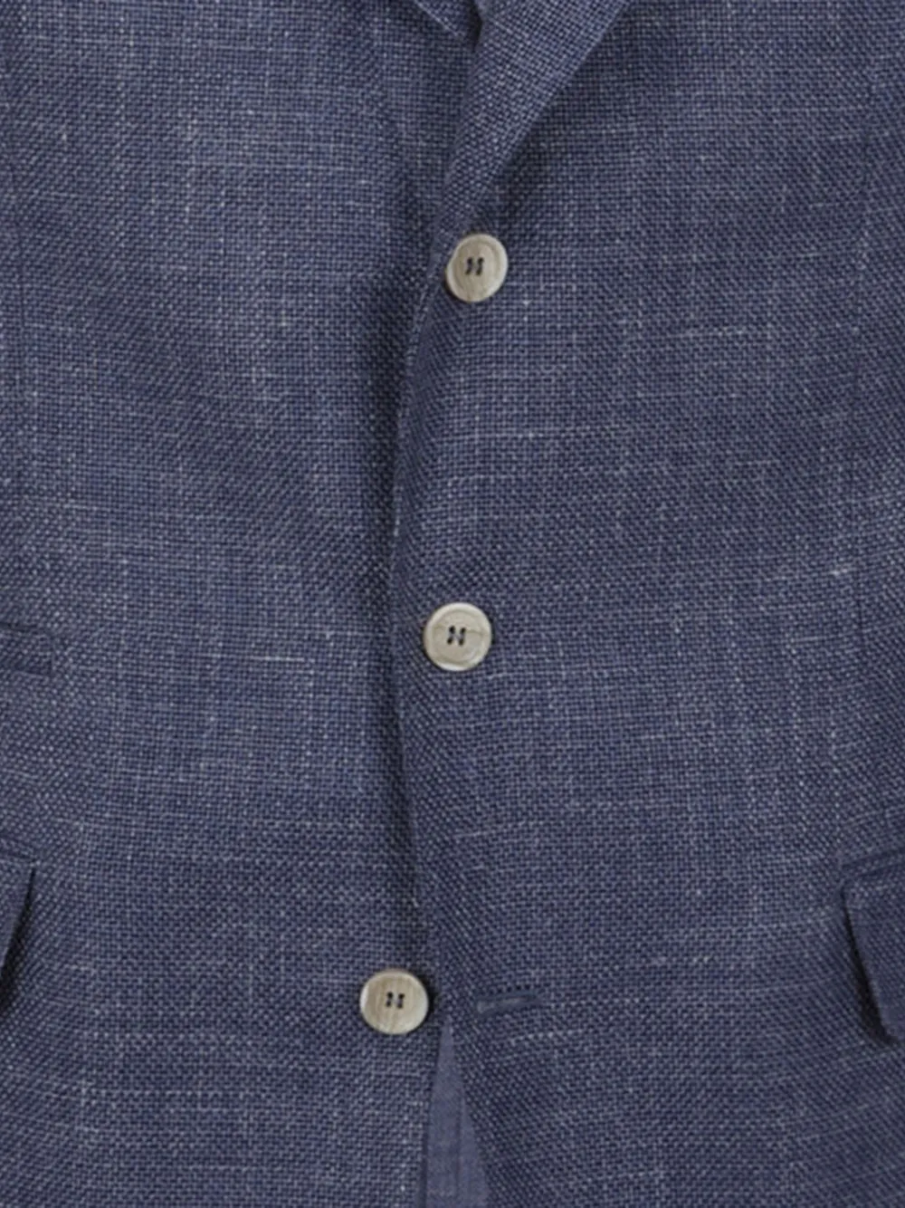  Brunello Cucinelli Veste En Laine Boutonnée - Bleu 