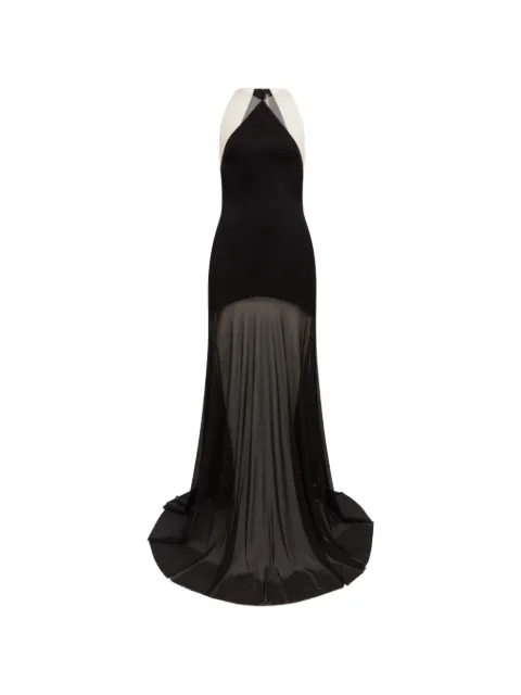 David Koma halterneck maxi dress