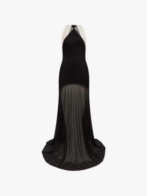 David Koma halterneck maxi dress