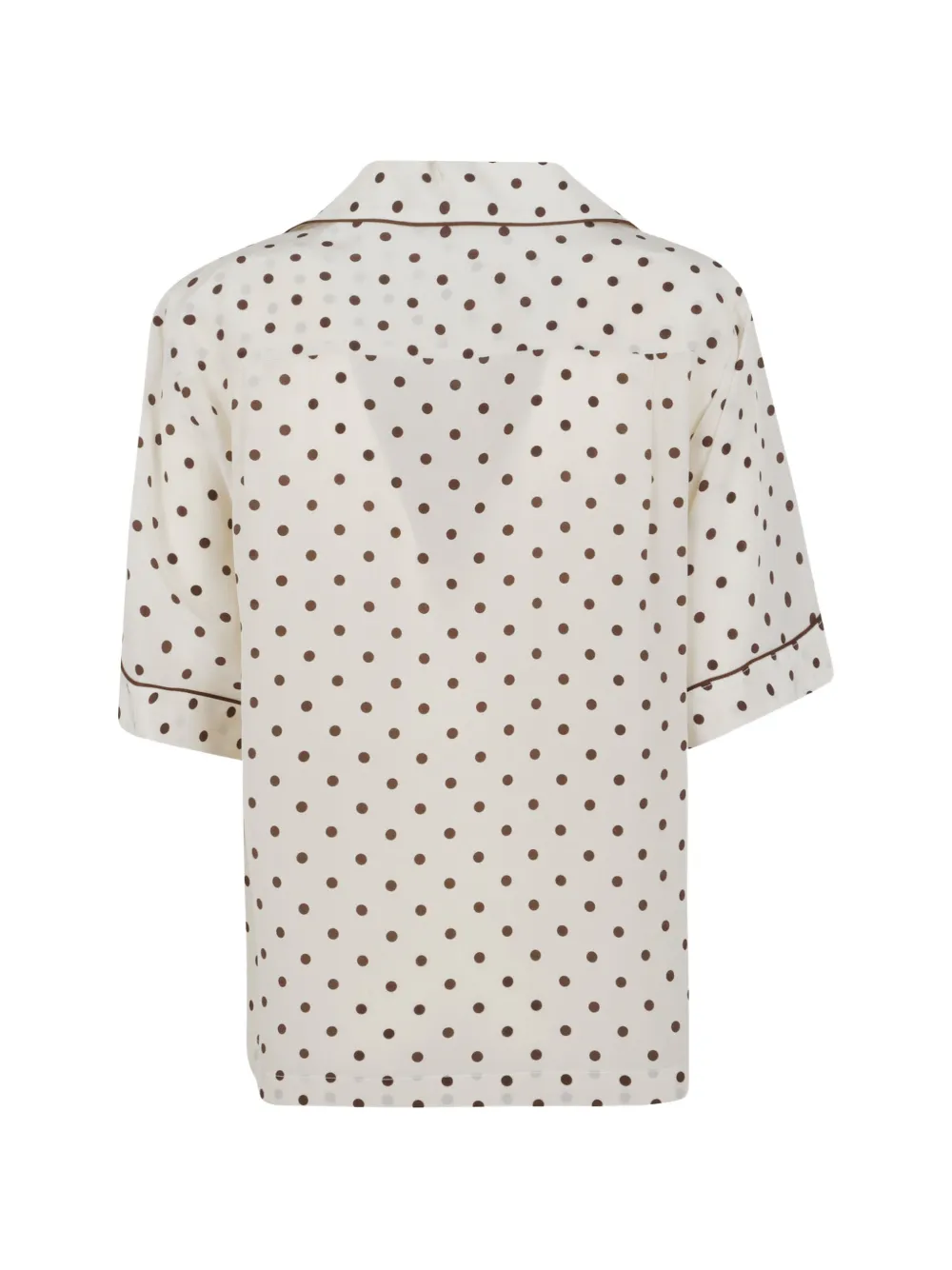  P.a.r.o.s.h. Polka-dot Shirt - Neutrals 