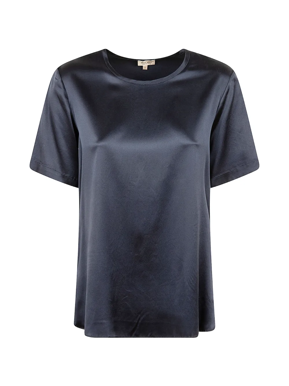 Her Shirt satin-finish T-shirt - Blu