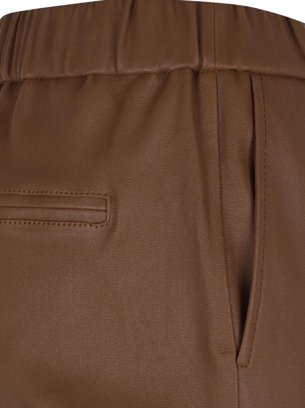  Enes Elasticated Trousers - Brown 