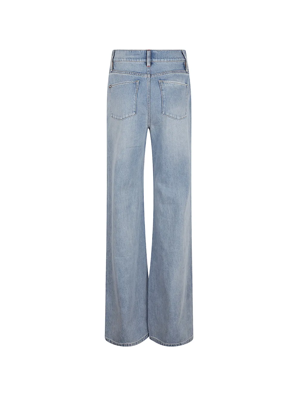 alice + olivia Jeans met wijde pijpen en vervaagd effect Blauw