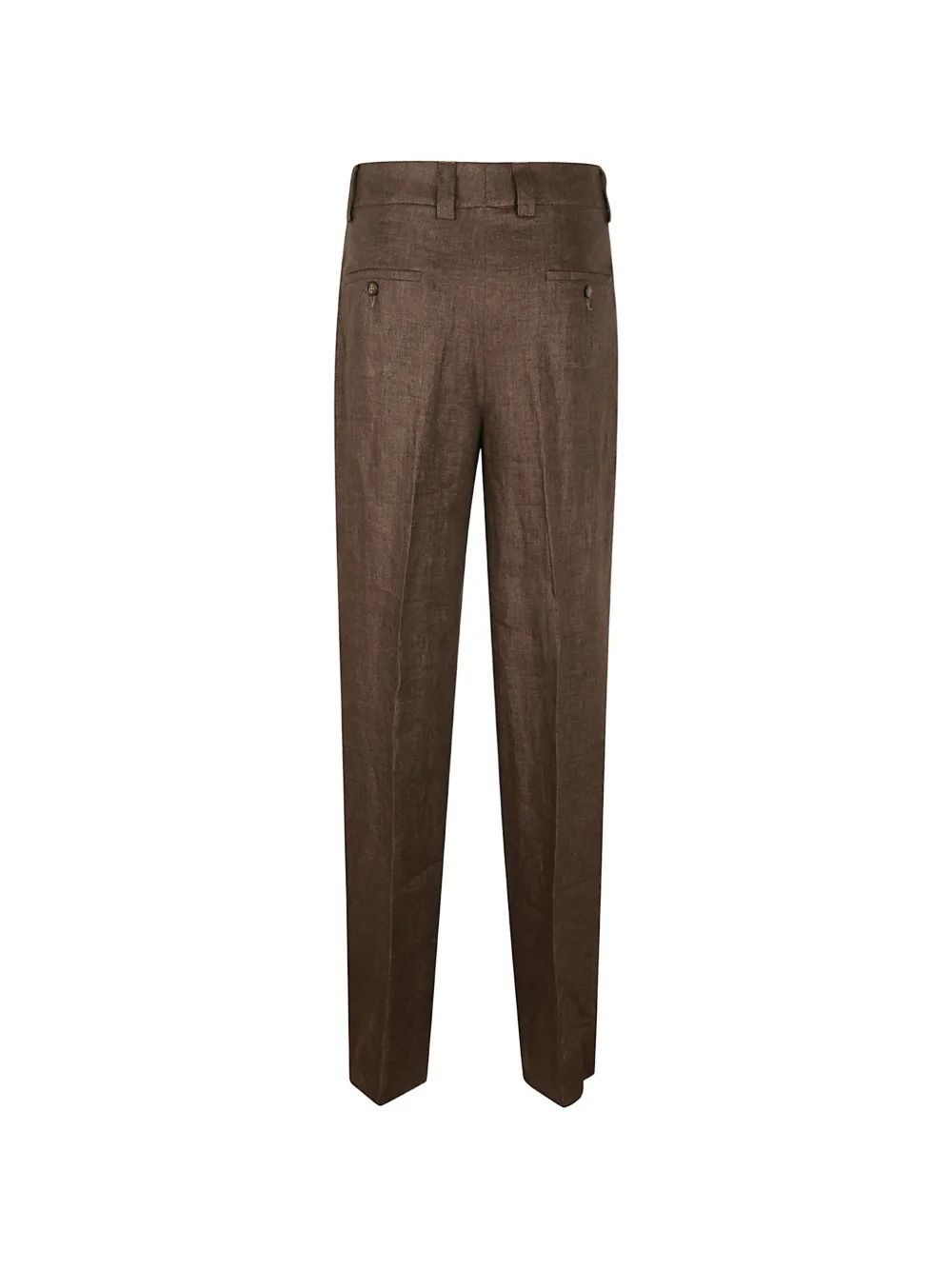Incotex Straight plooibroek Bruin