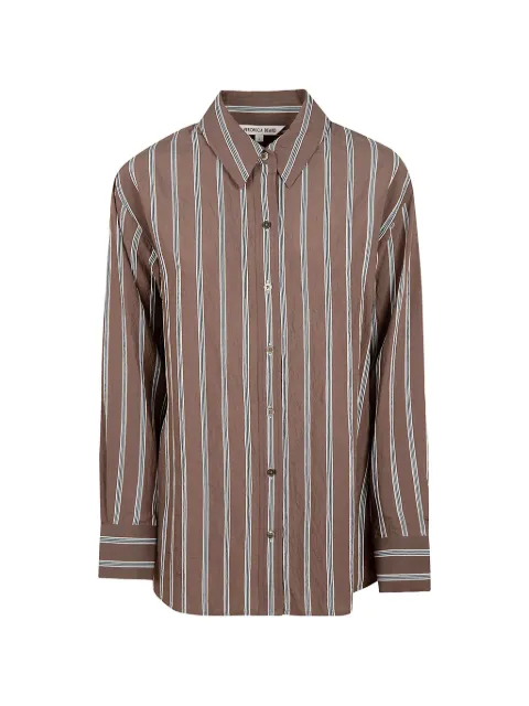 Veronica Beard striped long-sleeve shirt