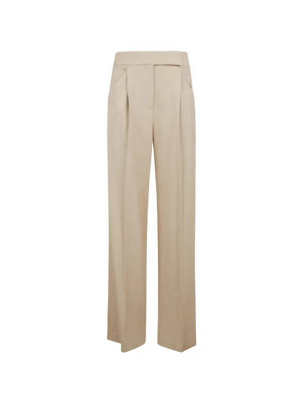 Veronica Beard Coll Trousers in Neutrals