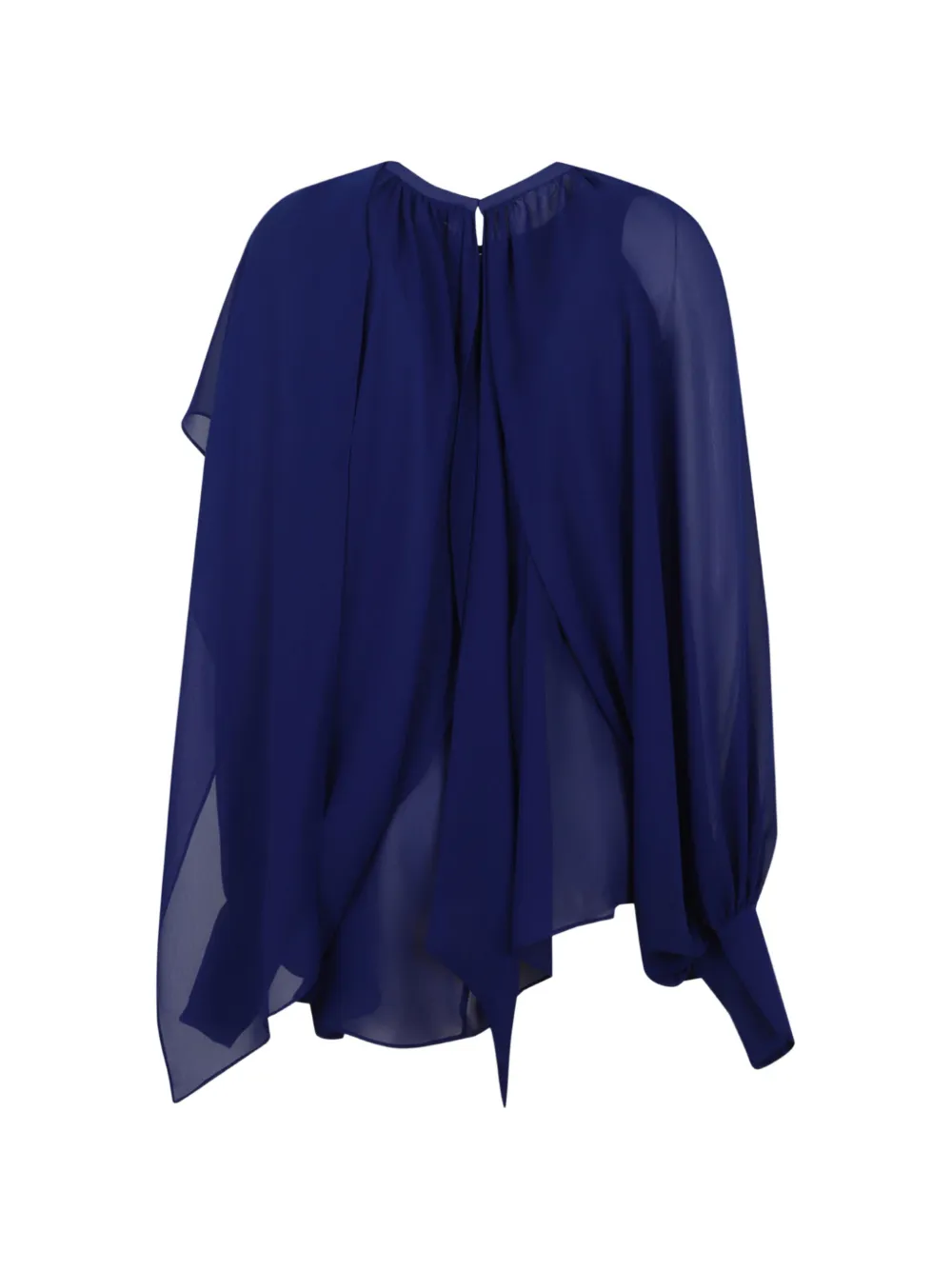  Gianluca Capannolo Draped Top - Blue 