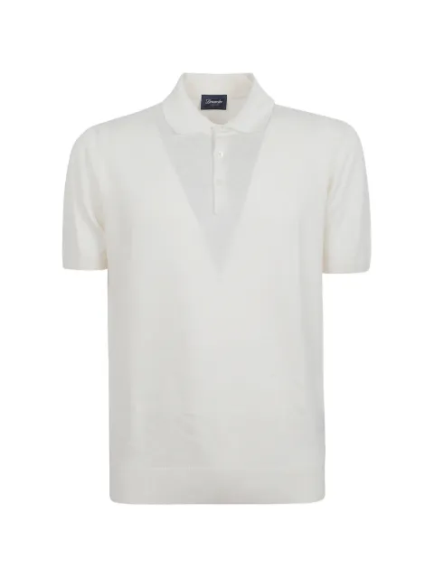 Drumohr fine-knit polo shirt