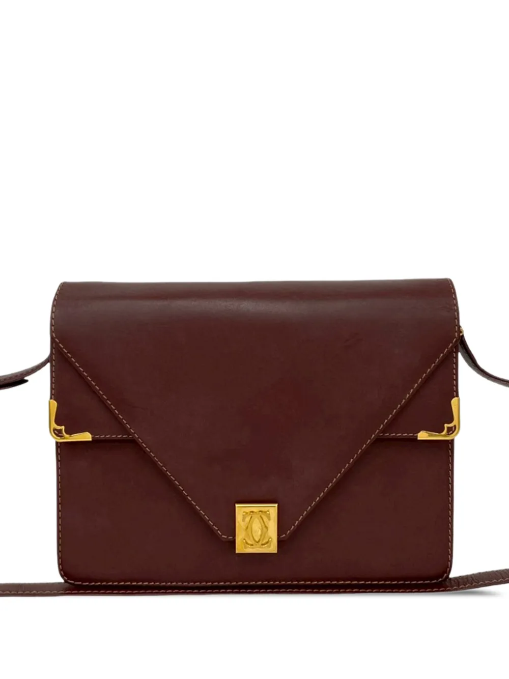 Cartier 2010-2026 Leather Must de Cartier crossbody bag - Rosso