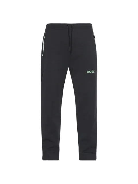 BOSS pantalon de jogging à détail de logo