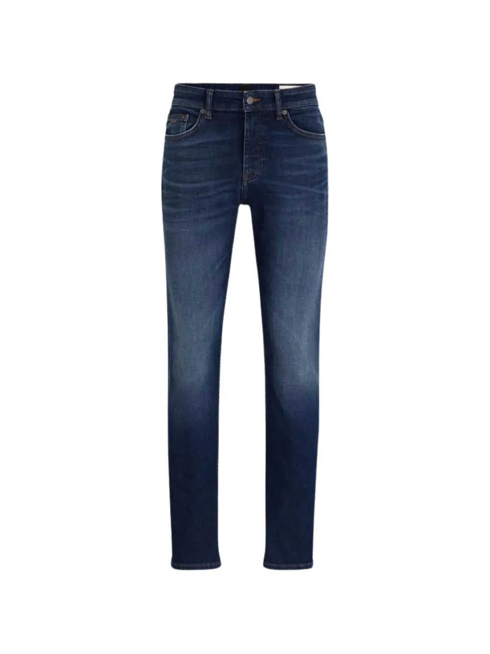 BOSS button-fastening jeans - Blu