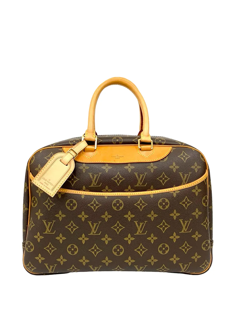 Louis Vuitton Pre-Owned 2002 Monogram Deauville handbag - Braun