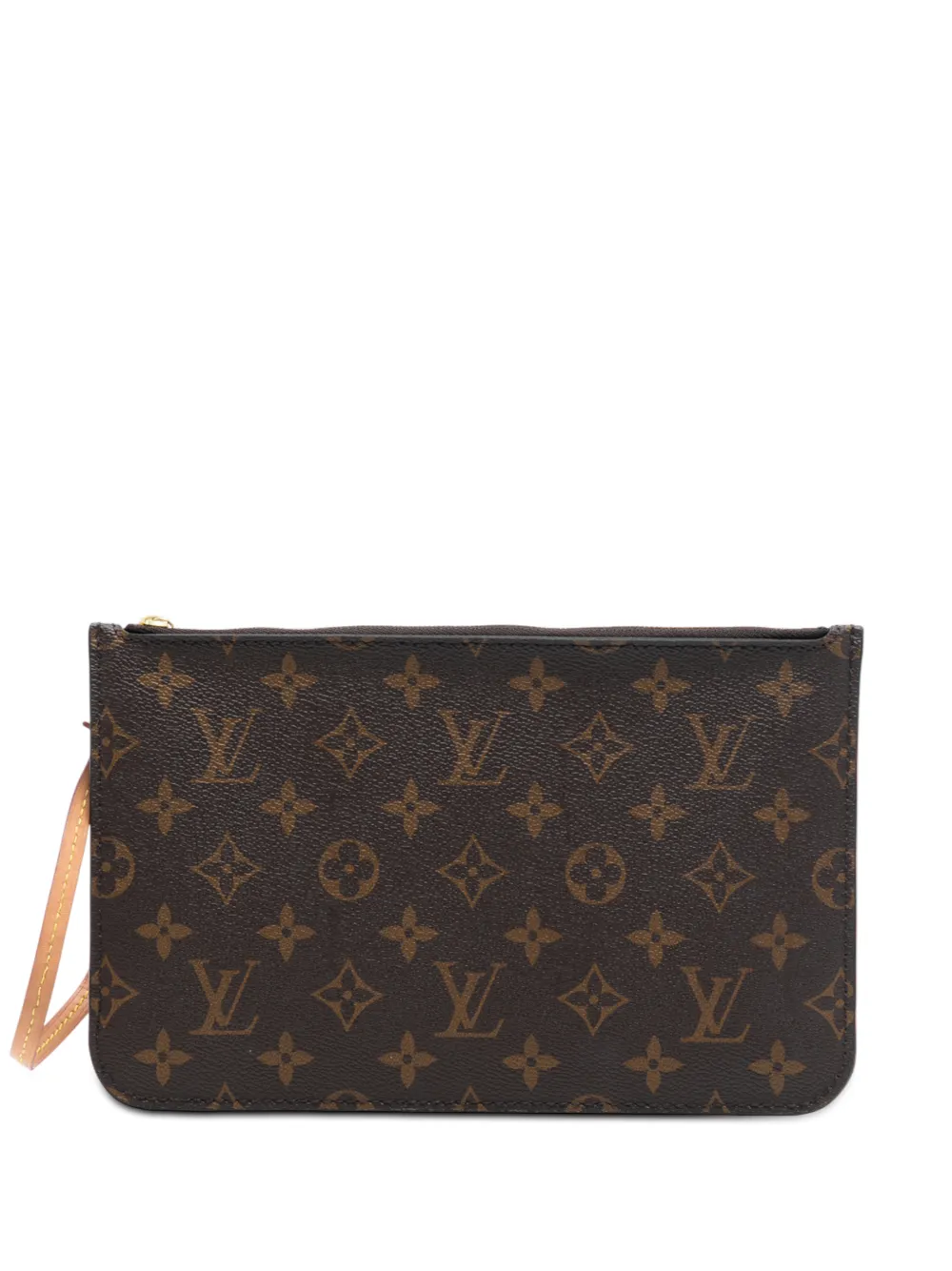 Louis Vuitton Pre-Owned 2019 Monogram Neverfull pouch - Marrone