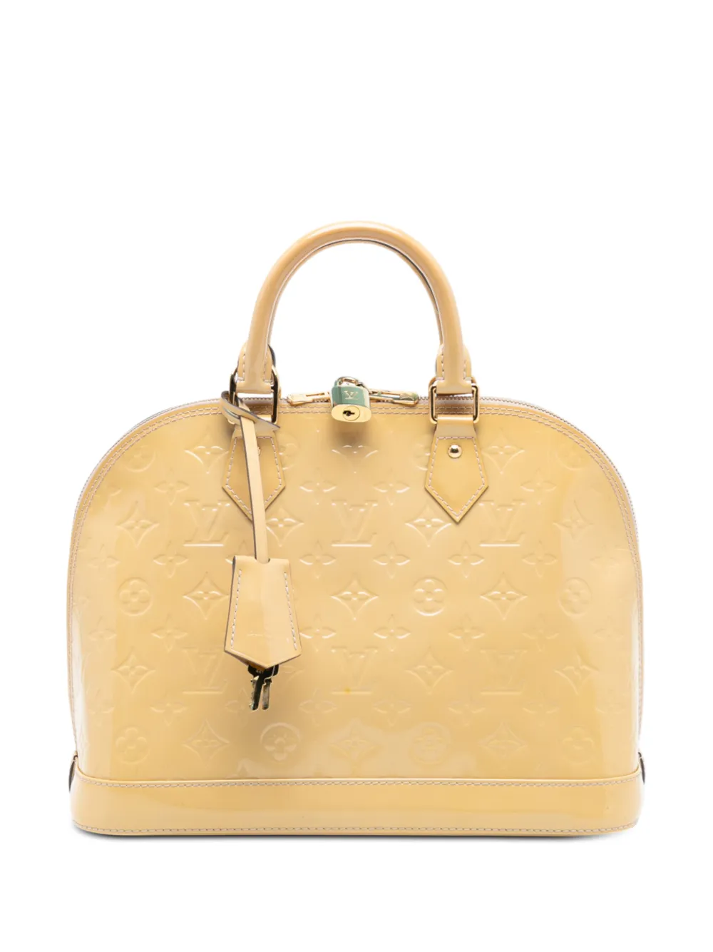 Louis Vuitton Pre-Owned 2013 Monogram Vernis Alma PM handbag - Marrone