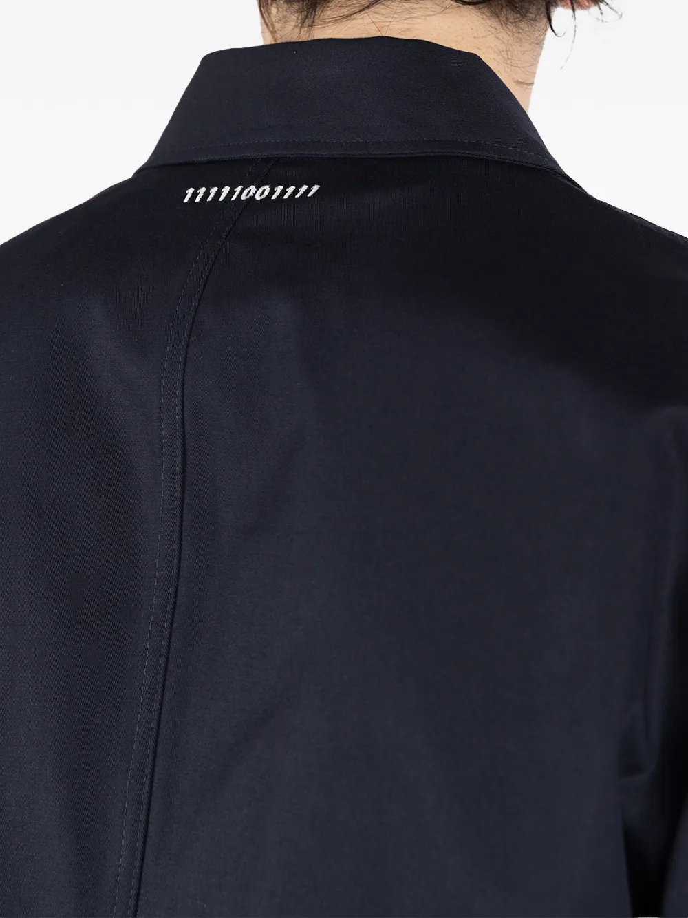 Société Anonyme Francia blazer met enkele rij knopen Blauw
