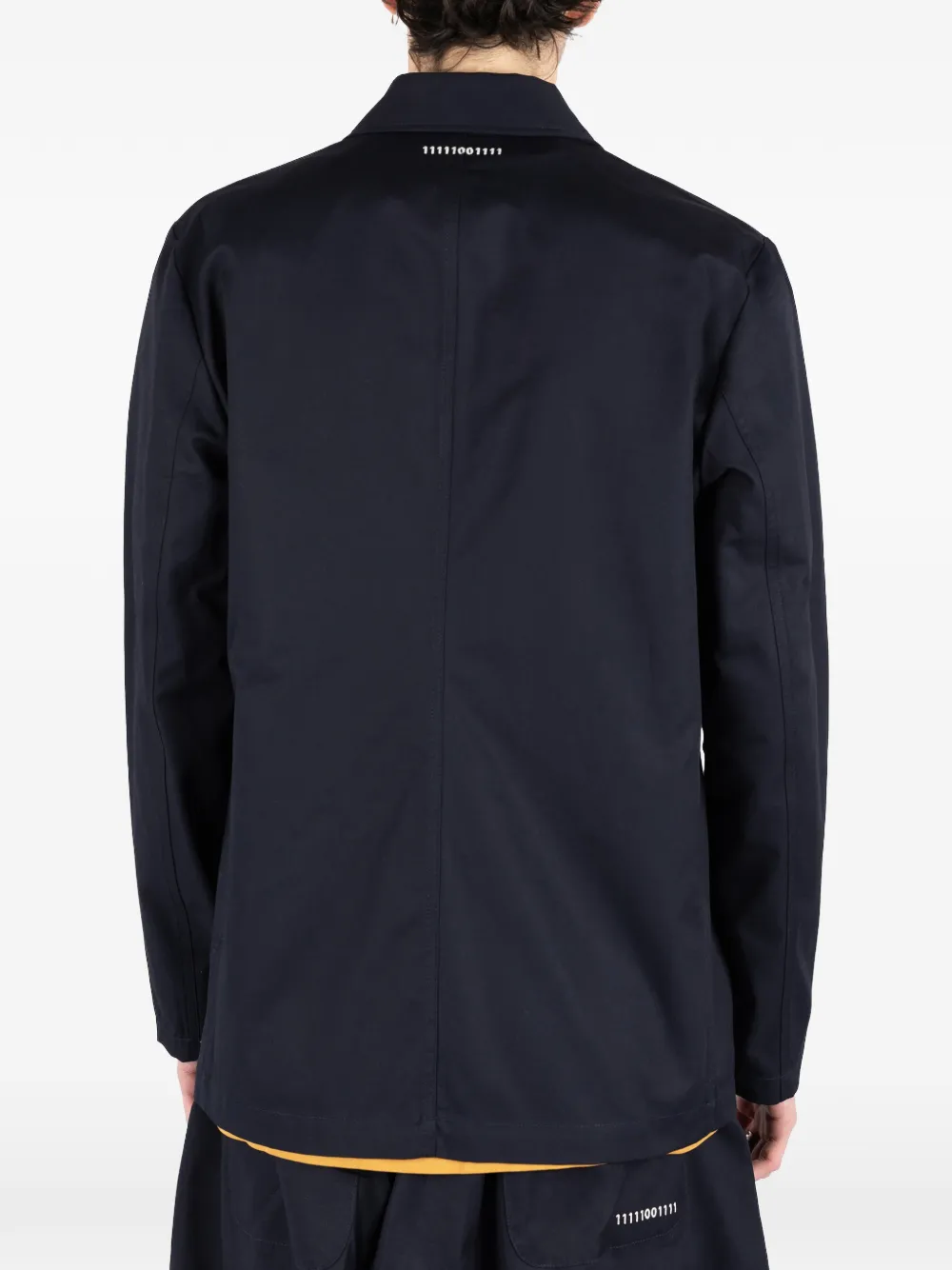 Société Anonyme Francia blazer met enkele rij knopen Blauw