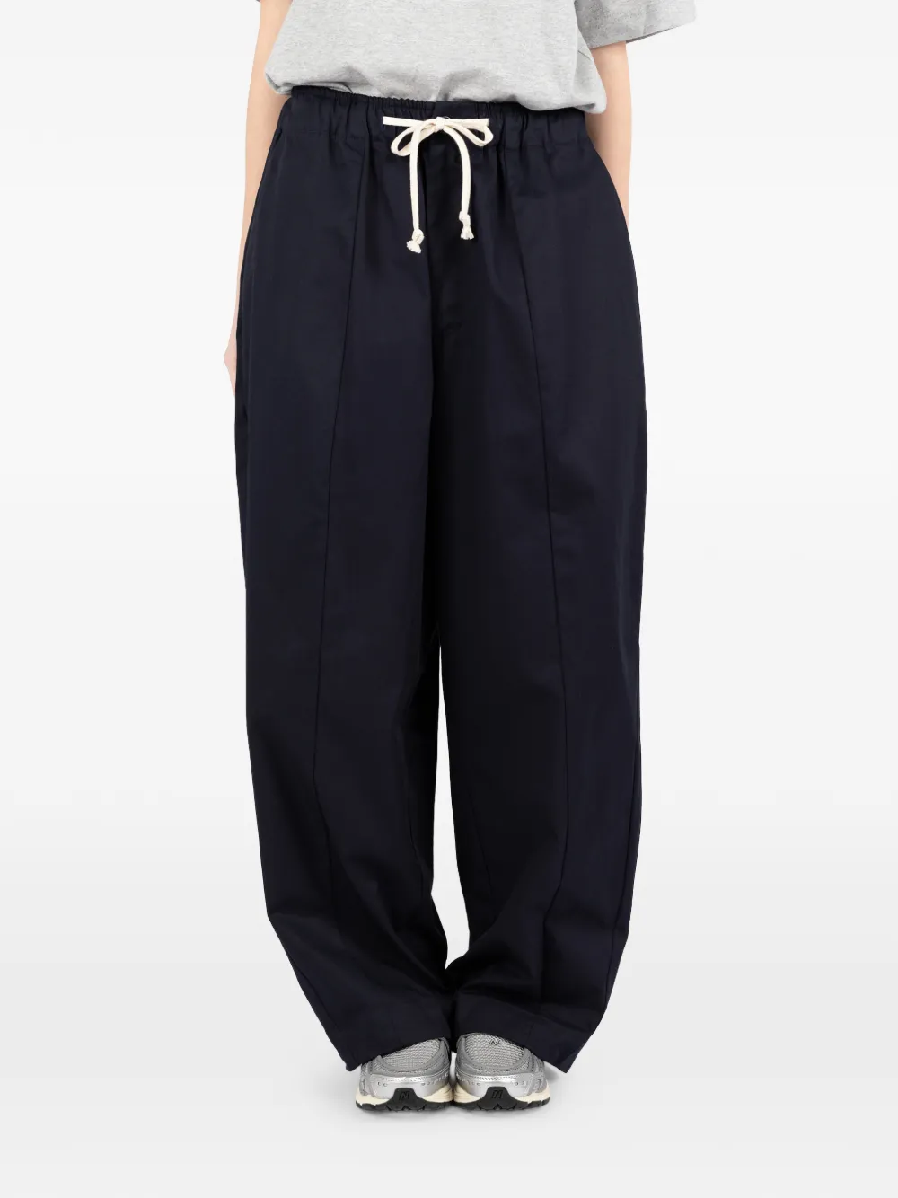 Société Anonyme Hensin broek met trekkoord Blauw
