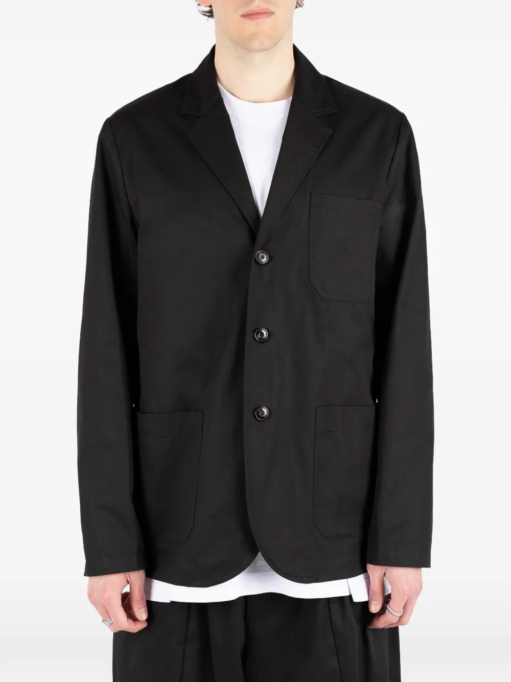 Société Anonyme Francia single-breasted blazer - Nero