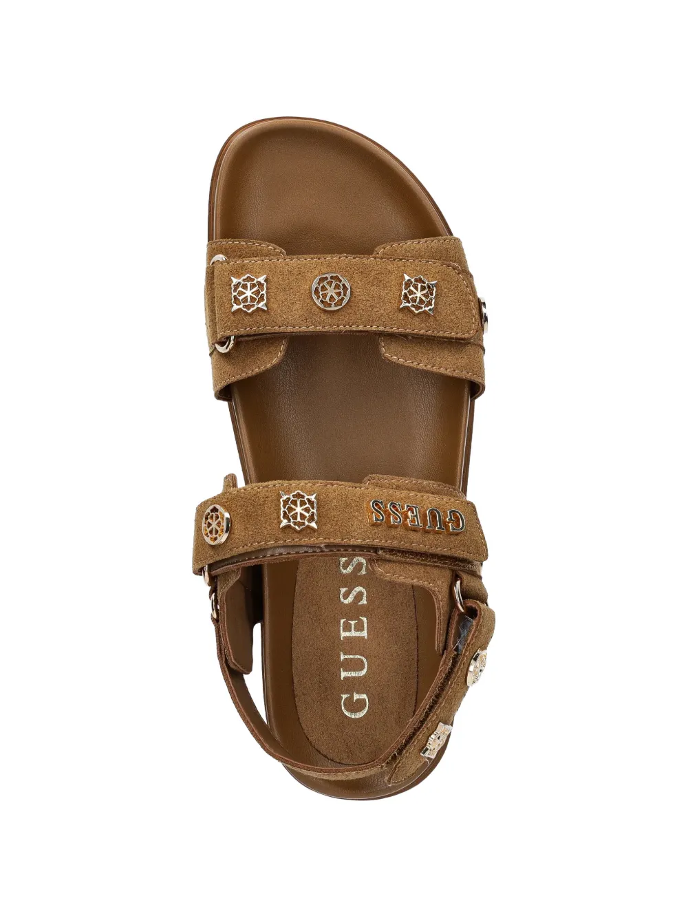 GUESS USA Florizi sandalen met bandjes Bruin