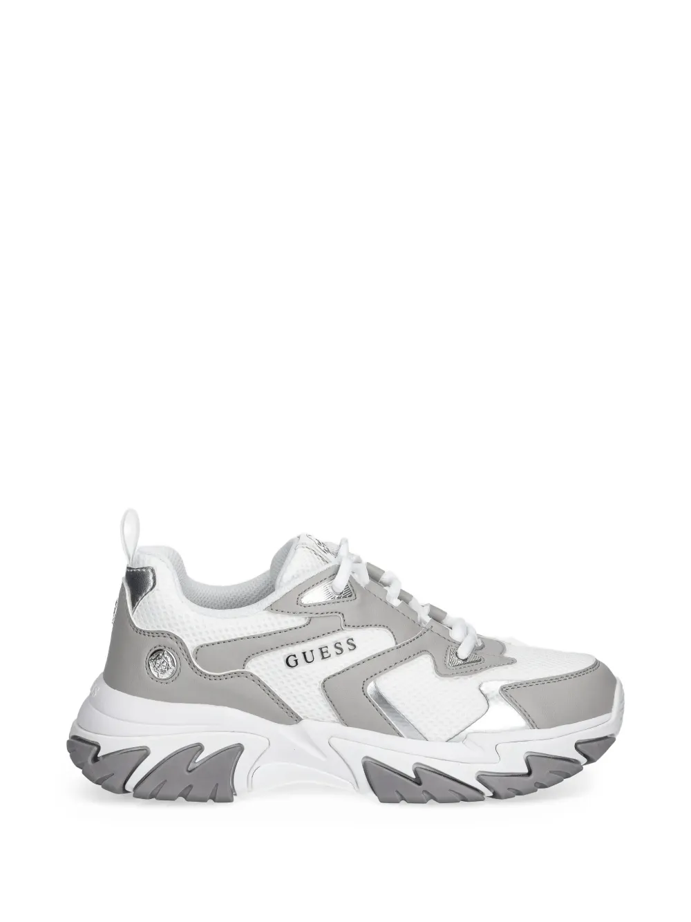GUESS USA logo-detail sneakers - Bianco