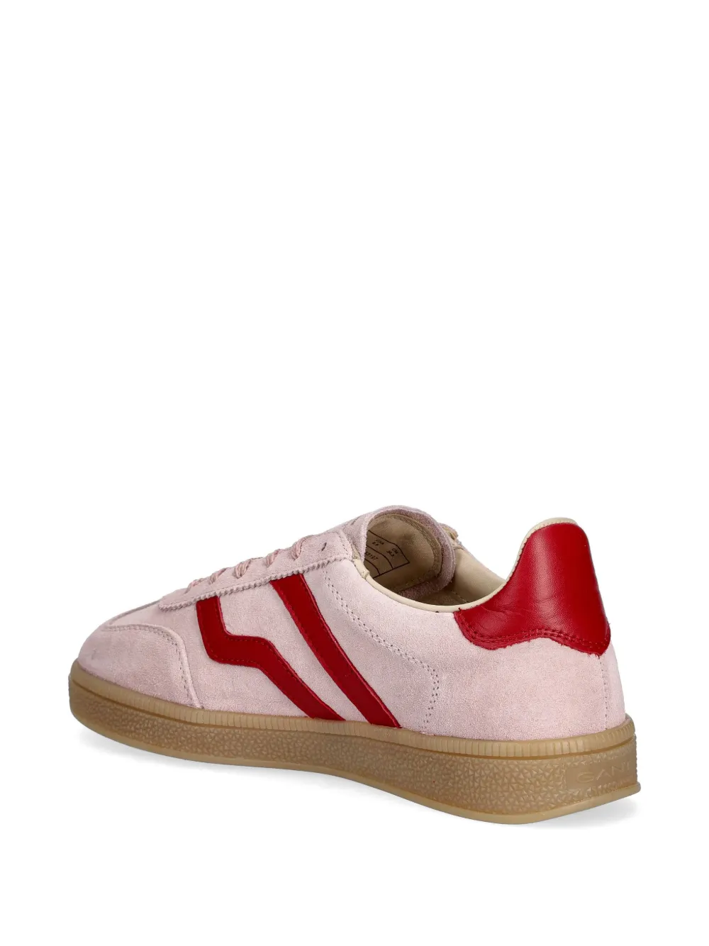 Gant Sneakers met suède streep Roze