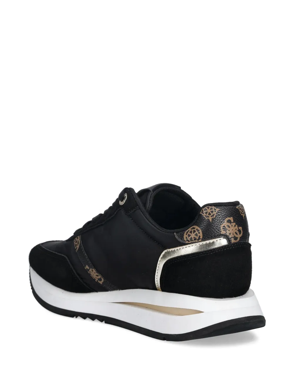 GUESS USA Eagar sneakers met logoprint Zwart