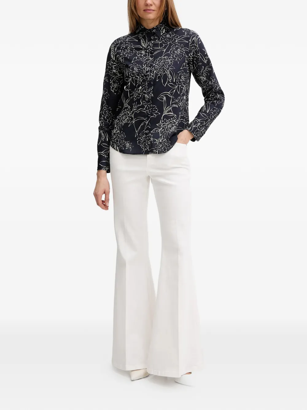 Floral Buttoned Shirt