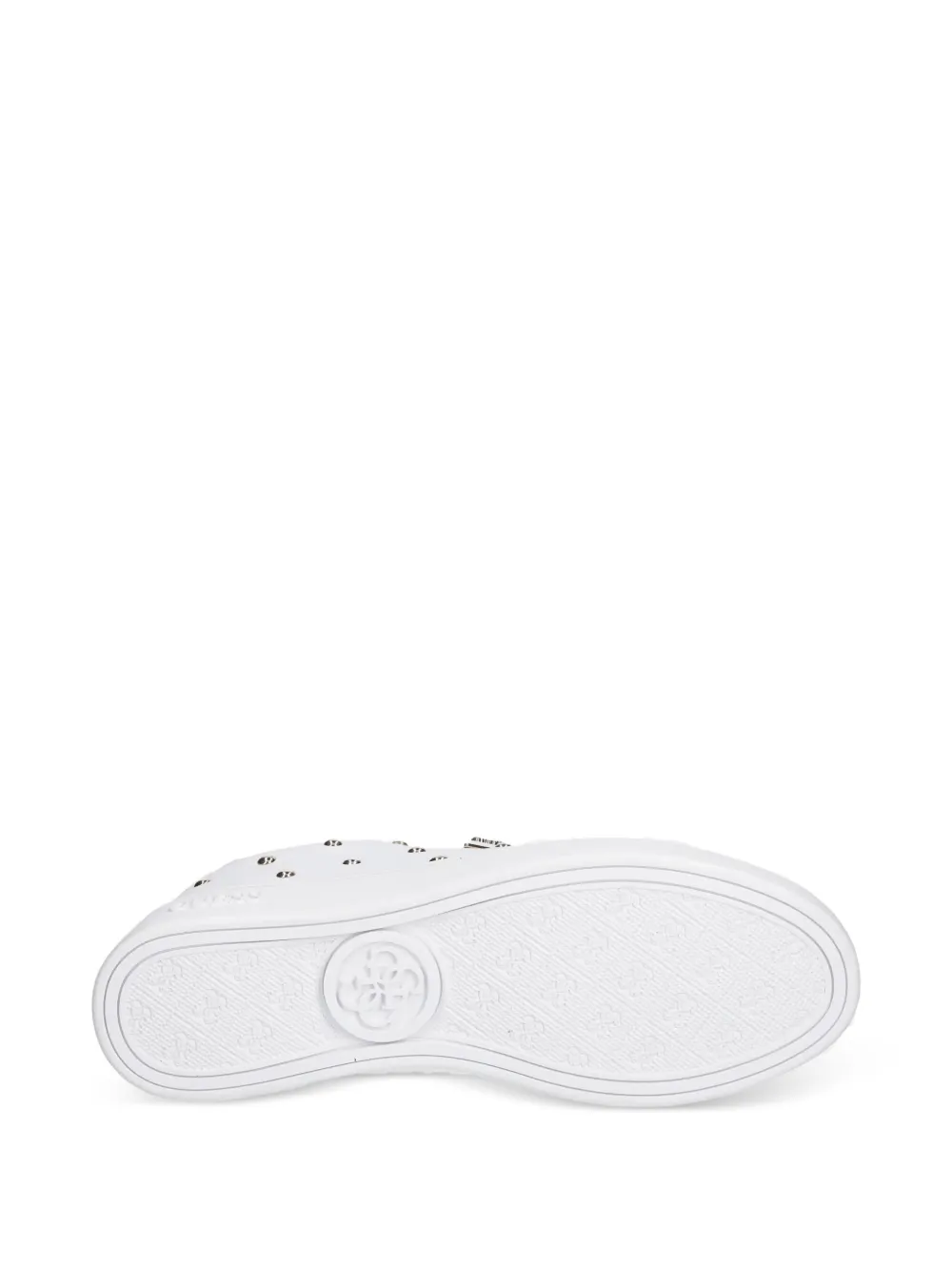 GUESS USA Bonitah sneakers met logo van studs Wit