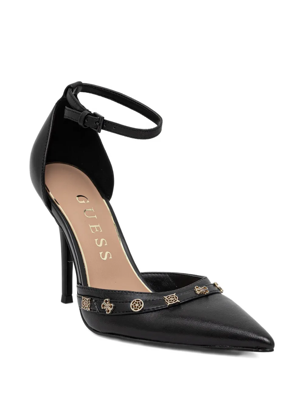 GUESS USA Nanae pumps verfraaid met enkelbandje Zwart