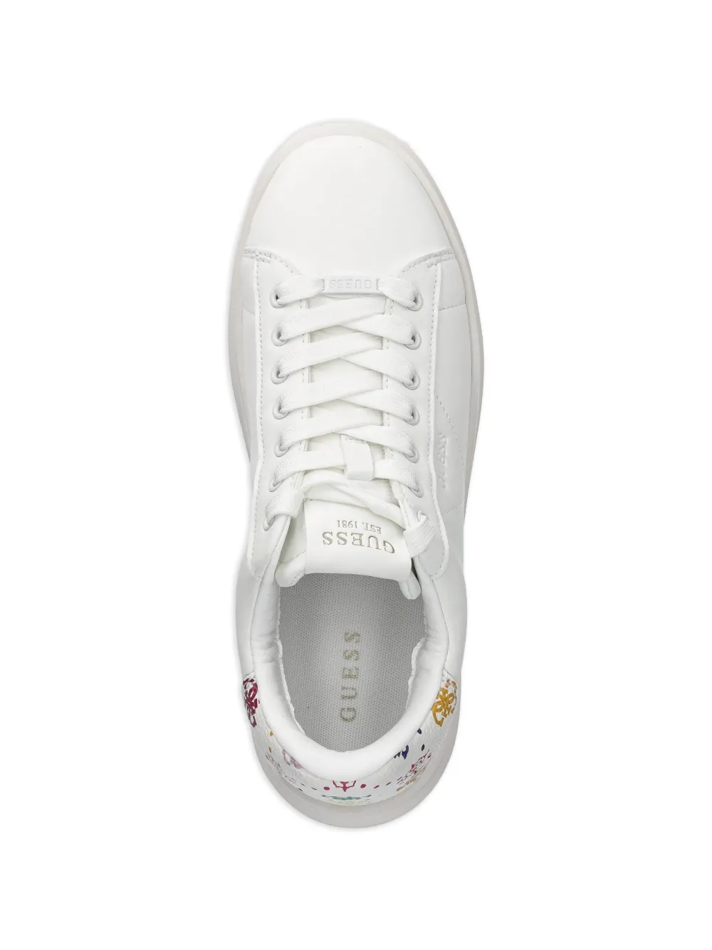 GUESS USA Elbina sneakers met logoprint Wit