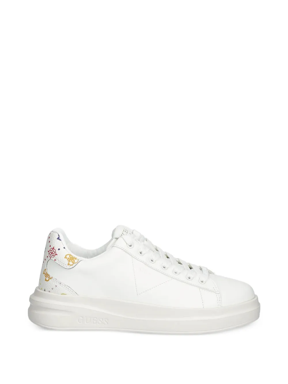 GUESS USA Elbina logo-print sneakers - Bianco