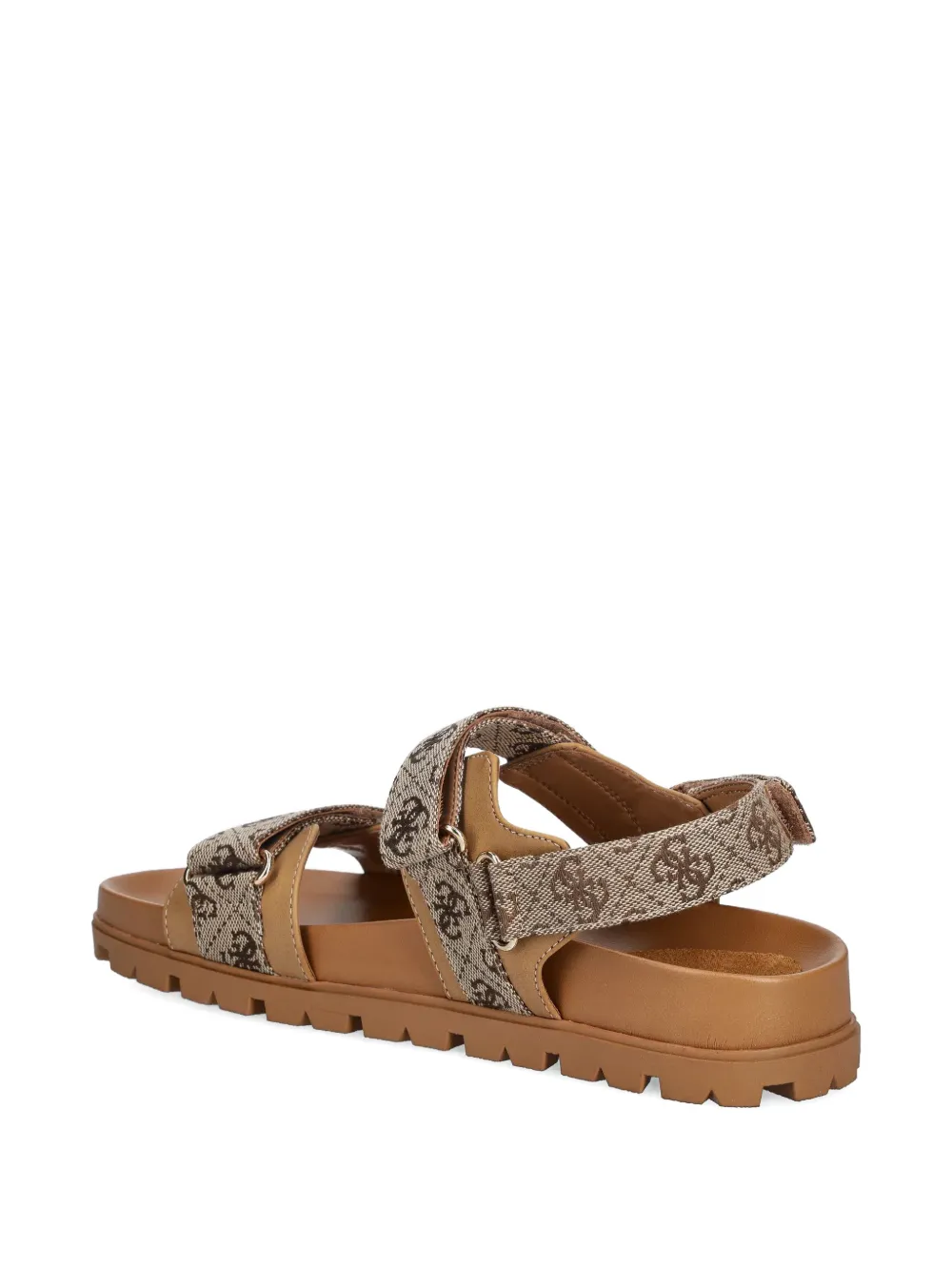 GUESS USA Floriz2 sandalen met monogram Beige