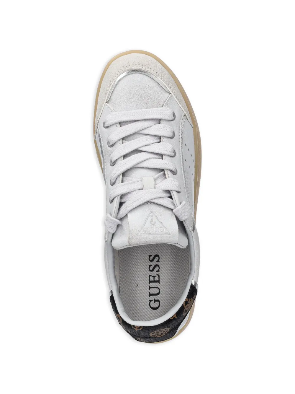 GUESS USA Jhell sneakers met patroon Wit