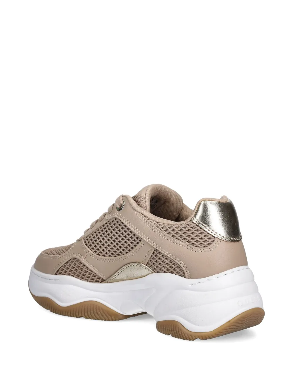 GUESS USA Harpa sneakers met kettingdetail Beige