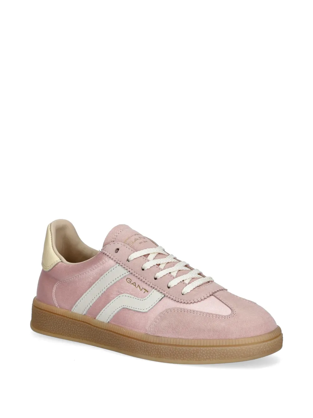 Gant Gestreepte sneakers met vlakken Roze