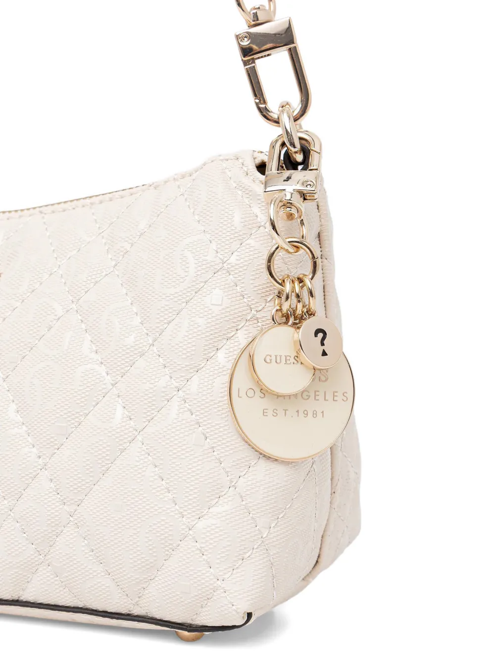 Isemay Charm-Detail Shoulder Bag