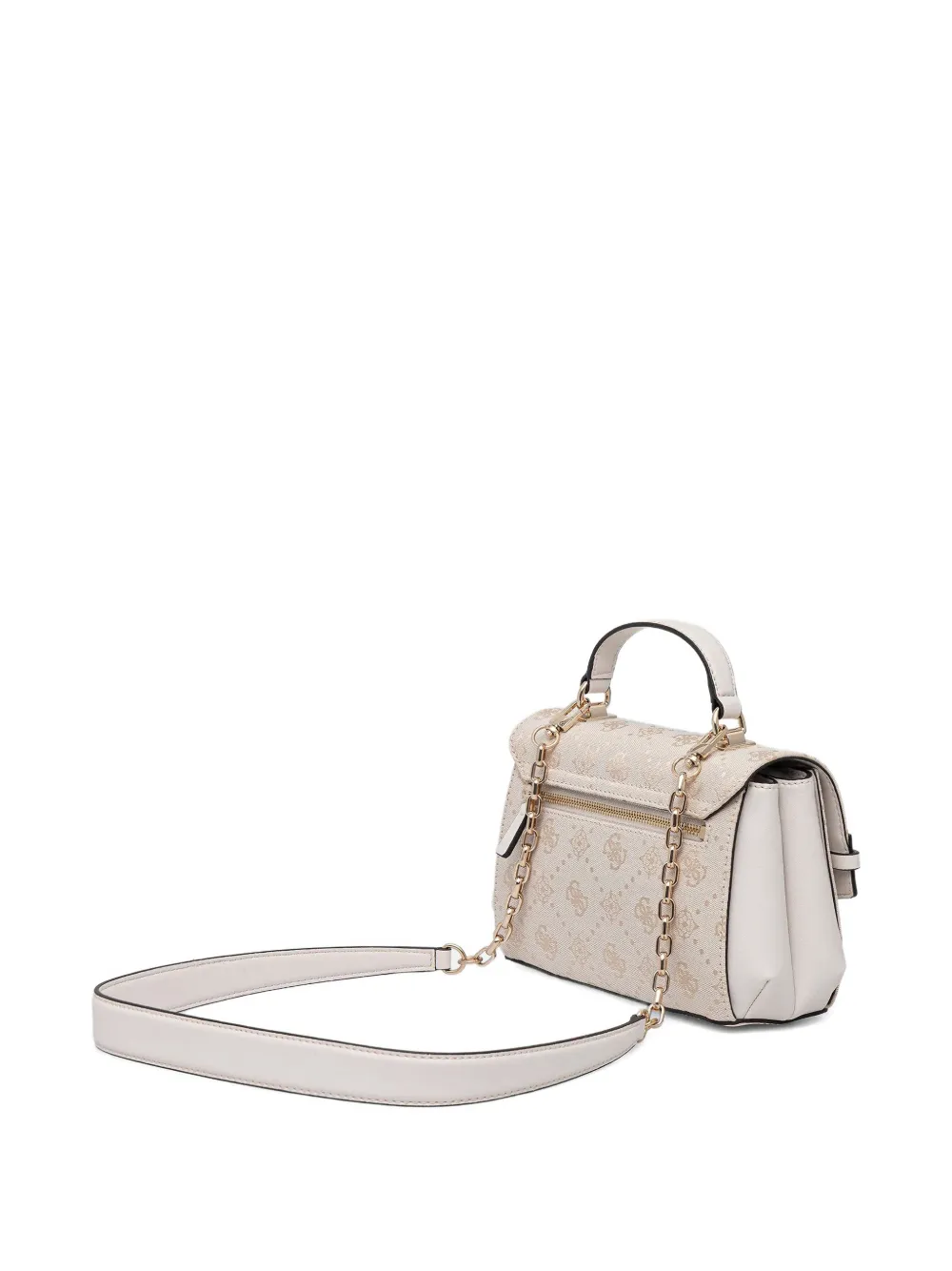 GUESS USA Shopper met handgreep en patroon Beige
