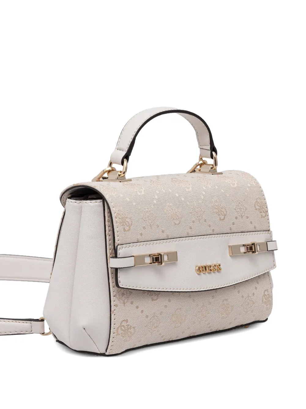 GUESS USA patterned top handle tote bag - Toni neutri