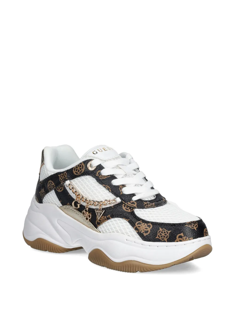 GUESS USA Harpa sneakers met logo Wit