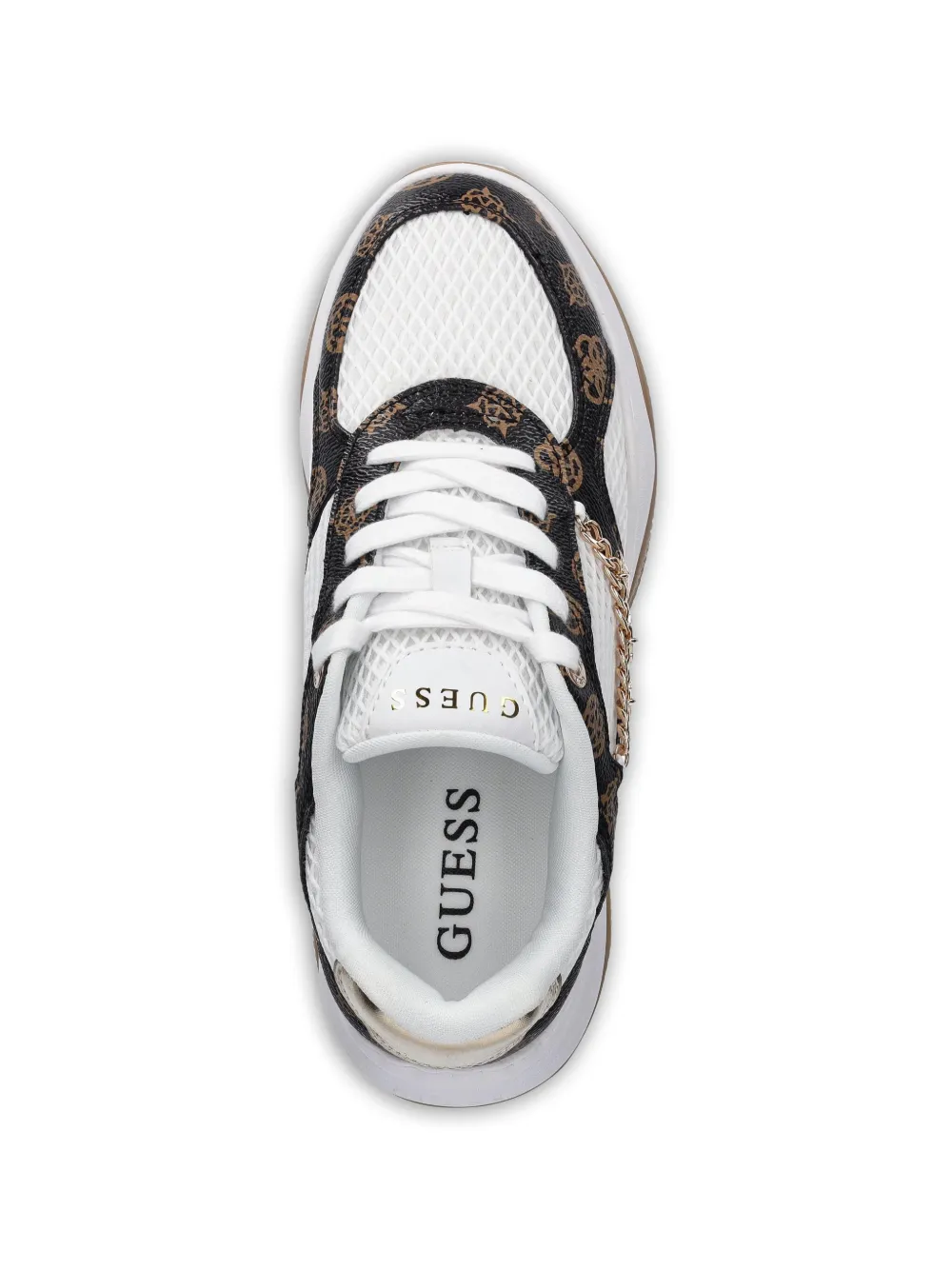 GUESS USA Harpa sneakers met logo Wit