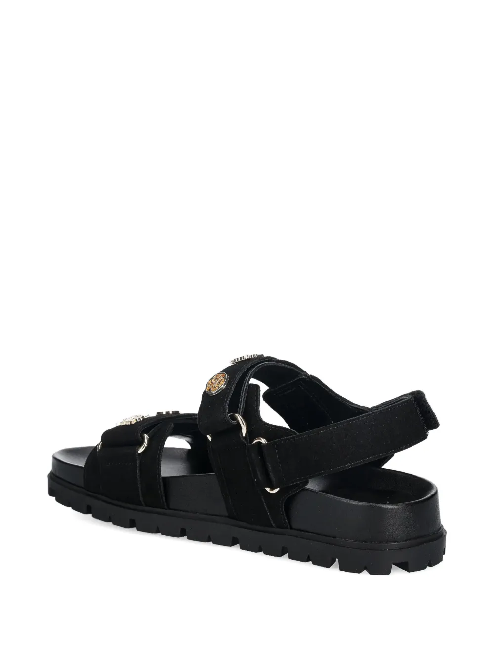 GUESS USA Florizi sandalen met klittenband Zwart