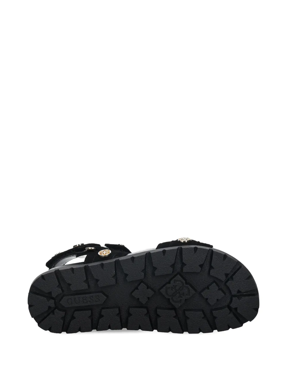 GUESS USA Florizi sandalen met klittenband Zwart