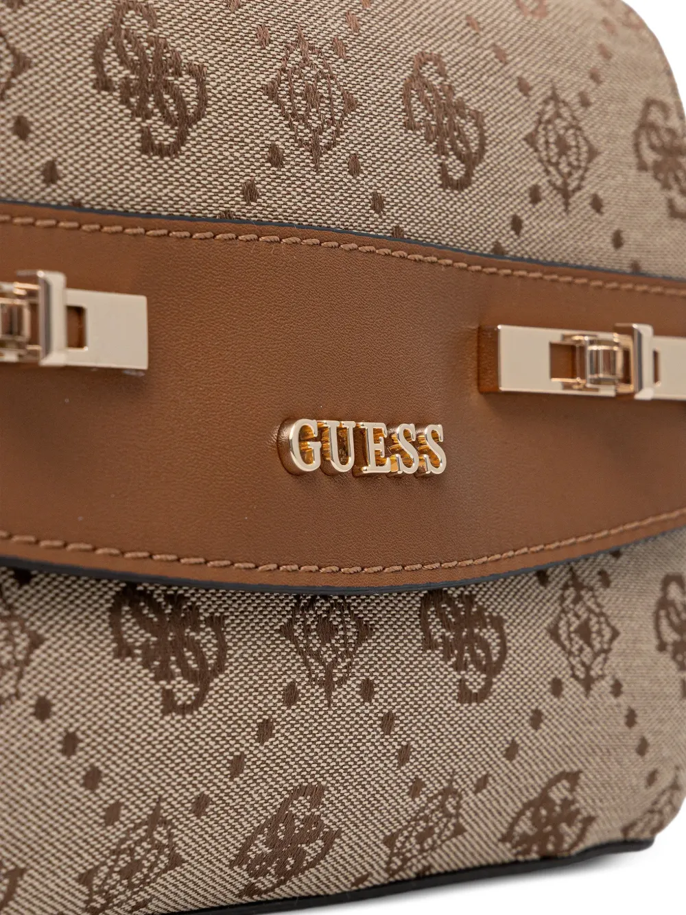 GUESS USA Melinda shopper met ketting Beige