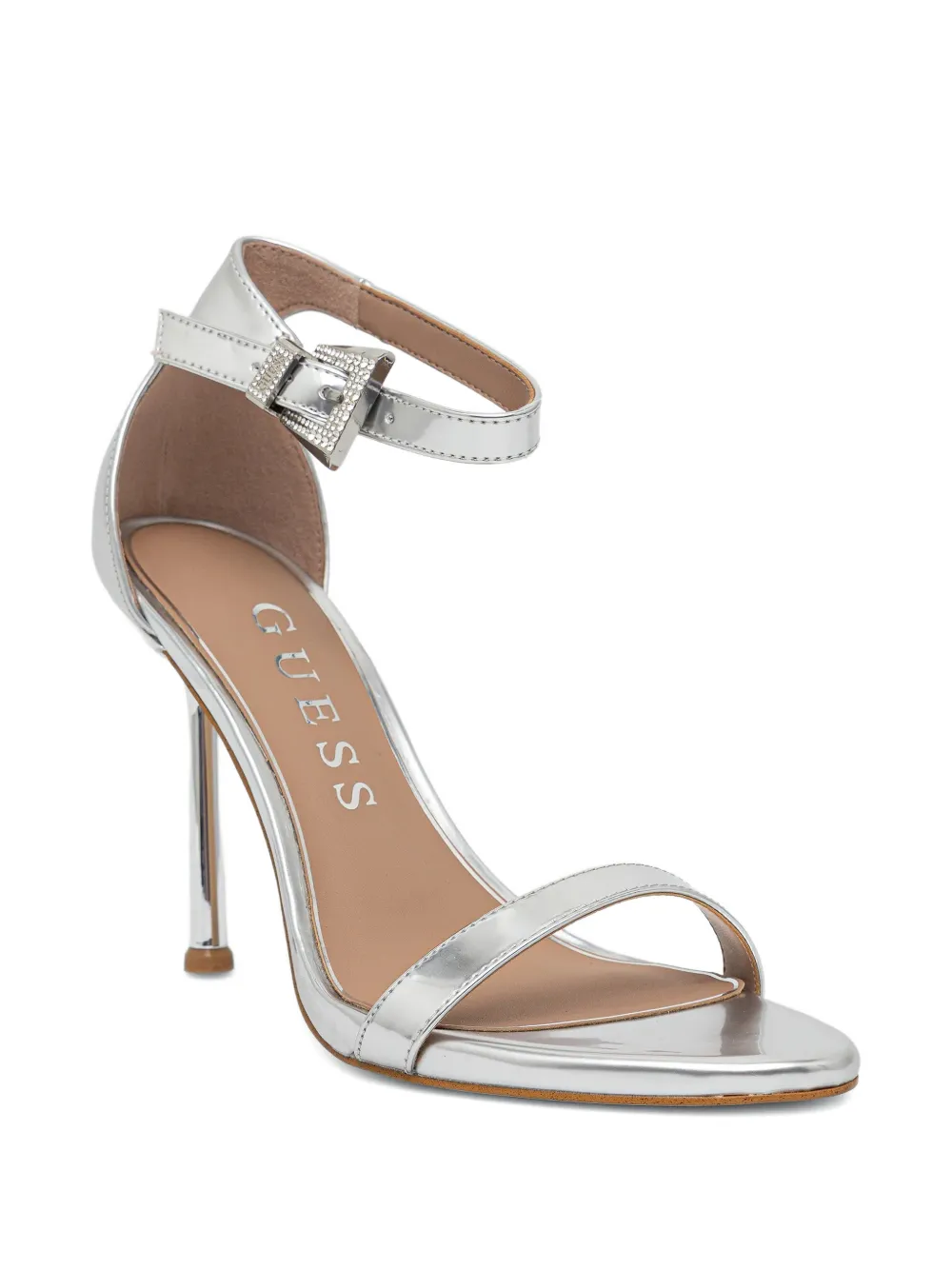 GUESS USA Insraa pumps met enkelbandje Zilver