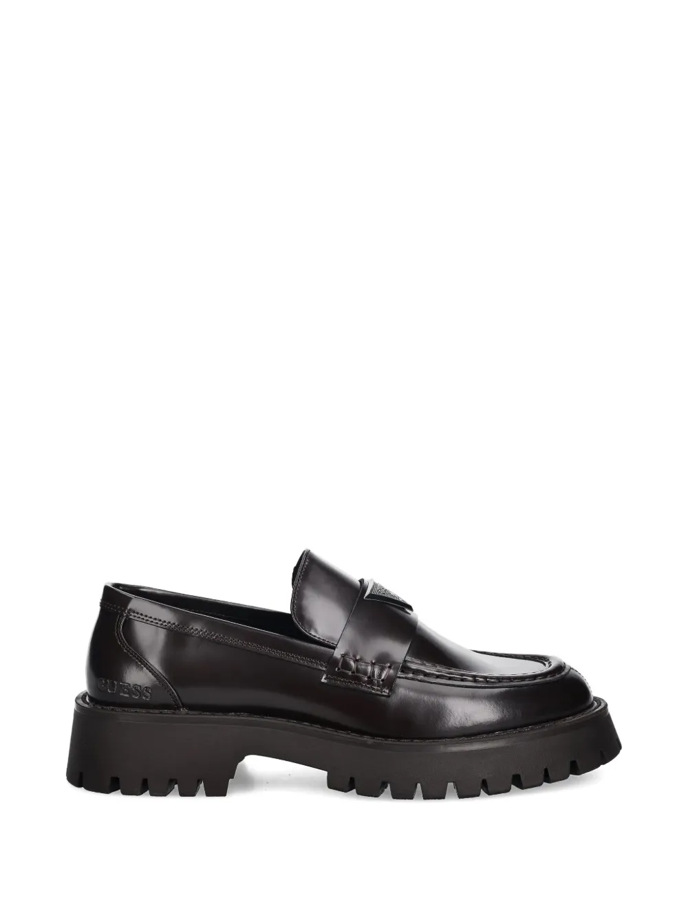 GUESS USA Gorizia III lug-sole loafers - Marrone