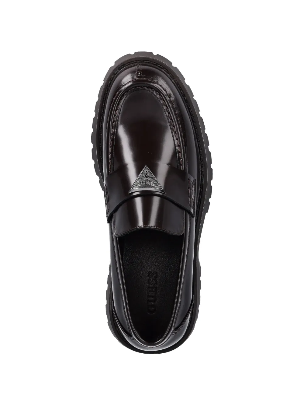 GUESS USA Gorizia III loafers met chunky zool Bruin